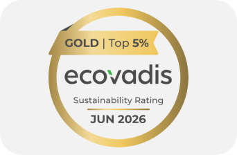 EcoVadis Gold Sustainability Rating